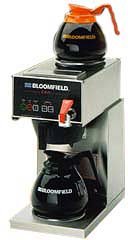 Bloomfield 1040D2F E.B.C Coffee Brewer, Automatic, Two Warme