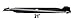 USA Mower Blades (2 AYP498BP High Lift Blade Fits AYP Craftsman Husqvarna 127843 134149 127843 138498 532127843 Length 21 in. Width 2 1/4 in. Thickness .150 in. Center Hole 5 PT ST 42 in. Deck