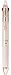 Pilot Frixion Ball 3 Color Gel Ink Erasable Muiti Pen 0.38mm/ Pearl pink & Pearl Orange & Pearl Green Body & Each 3 Color Refills (Black5,Blue2,Red2) with Original Pen case