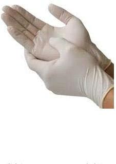 Nitrile Examination Gloves (Textured White) Size: Small (Qty. 100 per Box)