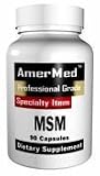 MSM - 120 Capsules 700mg Joint Care Glucosamine Chondroitin Sulfur