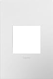 Legrand adorne AWP1G2WH10 1 Gang Wall Plate - White