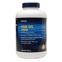 GNC Fish OIl 1000 -- 360 Softgels