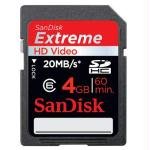 SanDisk 4GB Extreme SDHC Card