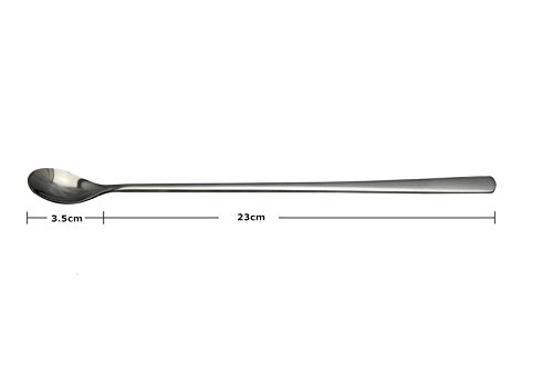 Fantasy Manaos / Bistro Long Handle Ice Cream Spoon, Set of 8