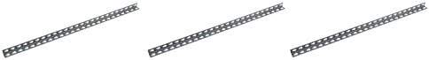 Edsal Manufacturing UPT3602SG Edsal Steel Post for CR3618 and CR4824, 36", Gray (3 PACK)