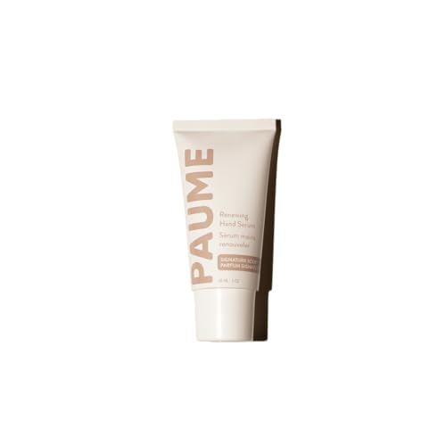 PAUME Renewing Hand Serum for Dry, Aging Skin With Hyaluronic Acid, Niacinamide and Vitamin C, Improve Skin Elasticity, Youthful-looking Hands, 2 oz