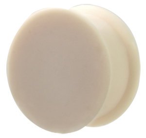 eeddoo Hider Plug - hautfarbener Flesh Tunnel Zum Verstecken der gedehnten Ohren - aus Silikon - 4 bis 20 mm - Zum Tarnen der