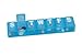 Apothecary Small 7 Day Classic Pill Box, Blue