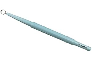 QUEENS SURGICAL Dermal Curette, Sterile, Stainless Steel (Size: 3.0mm), Box of 10 Pcs