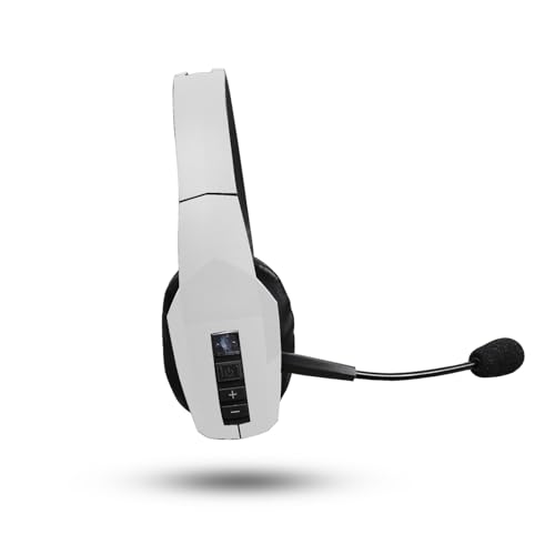 Skin Compatible with BlueParrott B450-XT Bluetooth Headset - Solid White - Prem…