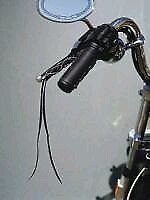 Motorcycle Leather Brake Clutch Lever GRIP Covers with Gel VIBRATION CONTROL