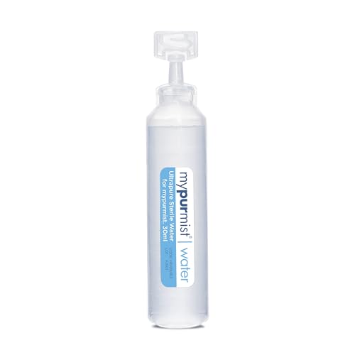 Mypurmist Water - for All Steam Inhalers - Includes a Sanitary Wipe