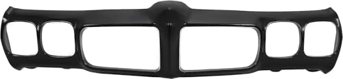 HECASA Front Bumper Compatible with 1970 Pontiac GTO Lemans Endura Style ABS Pl…