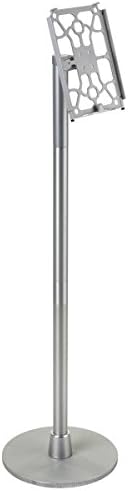 Monitors in Motion 46-Feet iPad Floor Stand for iPad 2/3 - Silver Finished Metal (MIPDSTNL02)