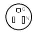 Parkworld 885880 NEMA TT-30P Male with Handle to (3) 5-15R Female, RV 30A to Household Adapter Cord 15A Tri Outlets 125V 2FT