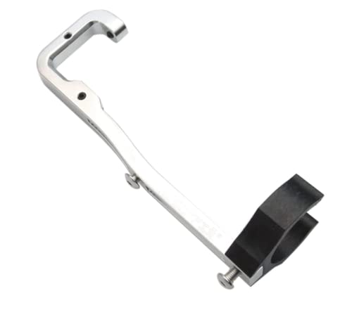 Quick Release Stem Bottle Holder for Brompton in SILVER