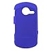 Casio Hitachi G'zOne Commando C771 Rubberized Hard Phone Cover Protector Case - Blue