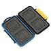 JJC MC-3 Water-resistant Holder Hard Storage Memory Card Case Cover Protector For 4CF 4SD 4XD 4XMemoryStick Pro Duo