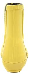 LONDON FOG Womens Piccadilly Rain Boot Yellow 8 M US
