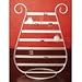Mango Steam Harp Stud Earring Jewelry Organizer, Display Stand, Storage, Gift (Silver/Large)