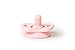 Doddle & Co. The Pop Pacifier, A Cleaner Baby Pacifier Made with 100% Medical Grade Silicone and Self Containing Protective Case, Blush