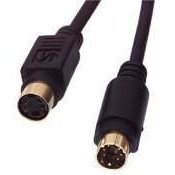 Aptii S-Video EXTENSION lead 4pin SVHS TV Gold cable 10m