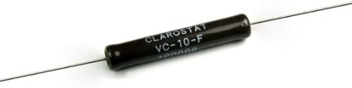 (F #38) 2pcs Honeywell/Clarostat Wirewound Power Resistor 10K ohm 10 watt 5%