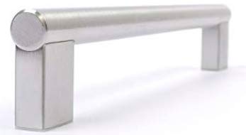 BSM Marketing Kitchen Cupboard Cabinet Keyhole Boss Bar Door Handle Knob Brushed Stainless Steel (10, 309mm)