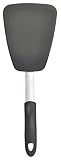 Unicook Flexible Silicone Spatula, Turner, 600F Heat Resistant, Ideal for Flipping Eggs, Crepes,Brownies and More, BPA Free, FDA Approved and LFGB Certified, Large Size