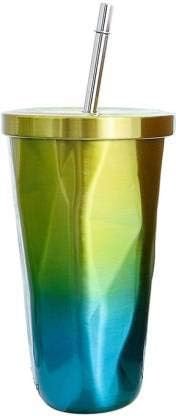 NOT AVAILABLE Stainless Steel Steel Mug - Golden, 500 ml