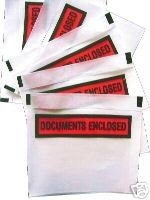 100 Self Adhesive Docs Envelopes A7 Document Enclosed
