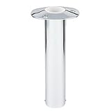 Lee's 0° Stainless Steel Flush Mount Rod Holder - O.D.
