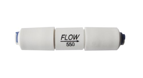 Flow restrictor 550 ml for reverse osmosis ro systems with quick …
