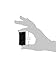 Norcold Inc. Refrigerators 61593830 End Cap Black Stop Catch