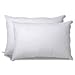 Continental Bedding Premium Firm Goose Down Pillow - 2 Pack, Ultra-Luxurious Comfort in Standard, Queen, and King Sizes, 25 oz Fill, RDS Certified, Soft Cotton Shell, Made in USA