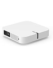 XGIMI Elfin Mini Projector, Ultra Compact 1080P Portable Projector 4K Input Supported for Movies & Gaming, Android TV 10.0, 800 ANSI Lumens, HDR 10+, Harman Kardon Speakers, Auto Keystone, Auto Focus