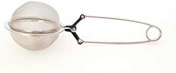 Tea tong spice filter strainer, 6.5 cm, stainless steel