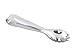 HINMAY Salad Tongs 8-Inch Stainless Steel Serving Tongs Kitchen Food Tongs, Set of 4