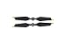 2 Pairs DJI Genuine 8331 Low Noise Propellers for Mavic Pro Platinum with Propeller Bags (Golden Tip)
