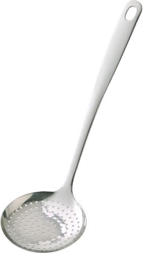 下村企販 目詰まりしにくい かす揚げ 【日本製】 食洗機対応 細かい揚げカスをしっかりキャッチ 一体成型 洗いやすい お手入れ簡単 揚げ物 穴あきお玉 頑丈 ステンレス 燕三条 33543商品画像