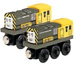 Learning Curve Thomas and Friends Wooden Railway - Iron 'Arry and Iron Bert