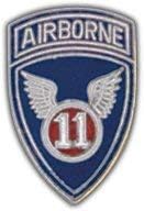 US Army 11th Airborne Lapel Pin
