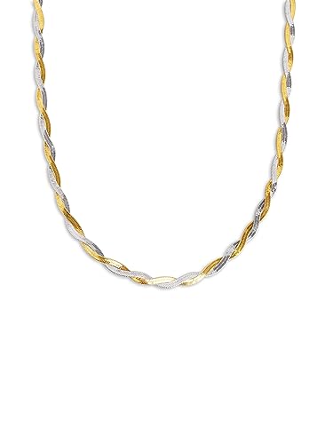 Collar Mujer Lisse Twister Mix Acero