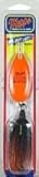 Mepps Magnum Musky Killer Dressed Fishing Lure, 1 1/4-Ounce, Hot Orange/Black Orange Tail