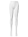 OSABASA Women's 80D Soft Solid Color Semi Opaque Footed Tights WHITE (KWMT05)