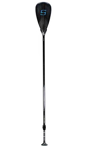 SurfStow 50161, AP30BK SUP Paddleboard Paddle, All Purpose, Adjustable Wide Latch Fiberglass Handle, Plastic Blade, black