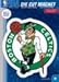 WinCraft Boston Celtics Die-Cut Logo Car Magnet