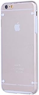 iPhone 6/6s Plus Case, TNI New Hybrid TPU+PC Glow-in-The Dark Bumper and Hard Clear Back Panel for iPhone 6/6s Plus Case (White)