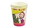 KolVoi Shop Party Supplies and Birthday Set Masha and the Bear : Balloons Plates Napkins Cups Kit for 12 Guests